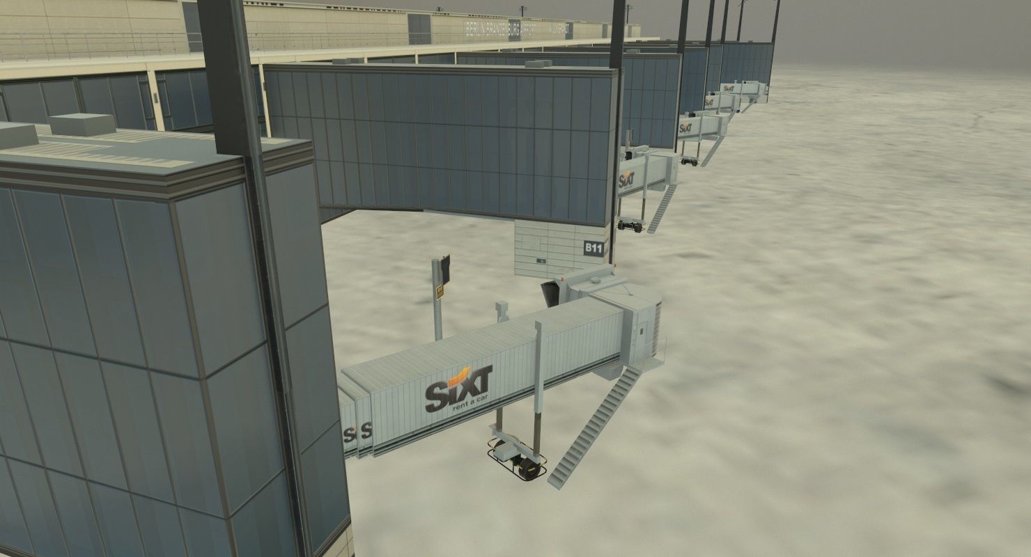 EDDB New Terminal Low-poly 3D model_9