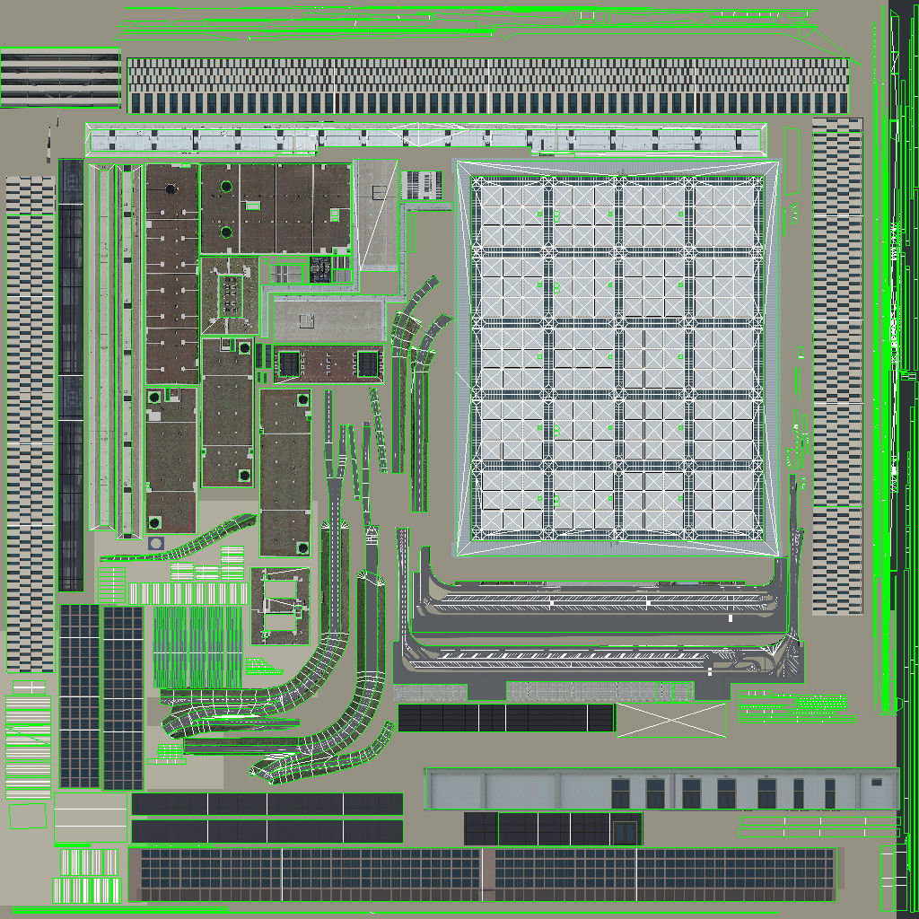 EDDB New Terminal Low-poly 3D model_23