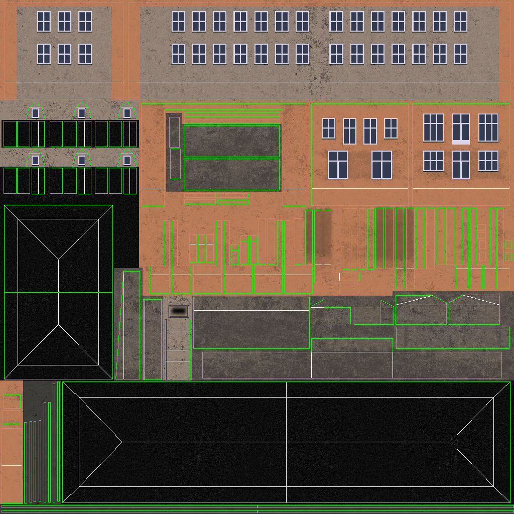 EDDB Old Terminal Low-poly 3D model_10