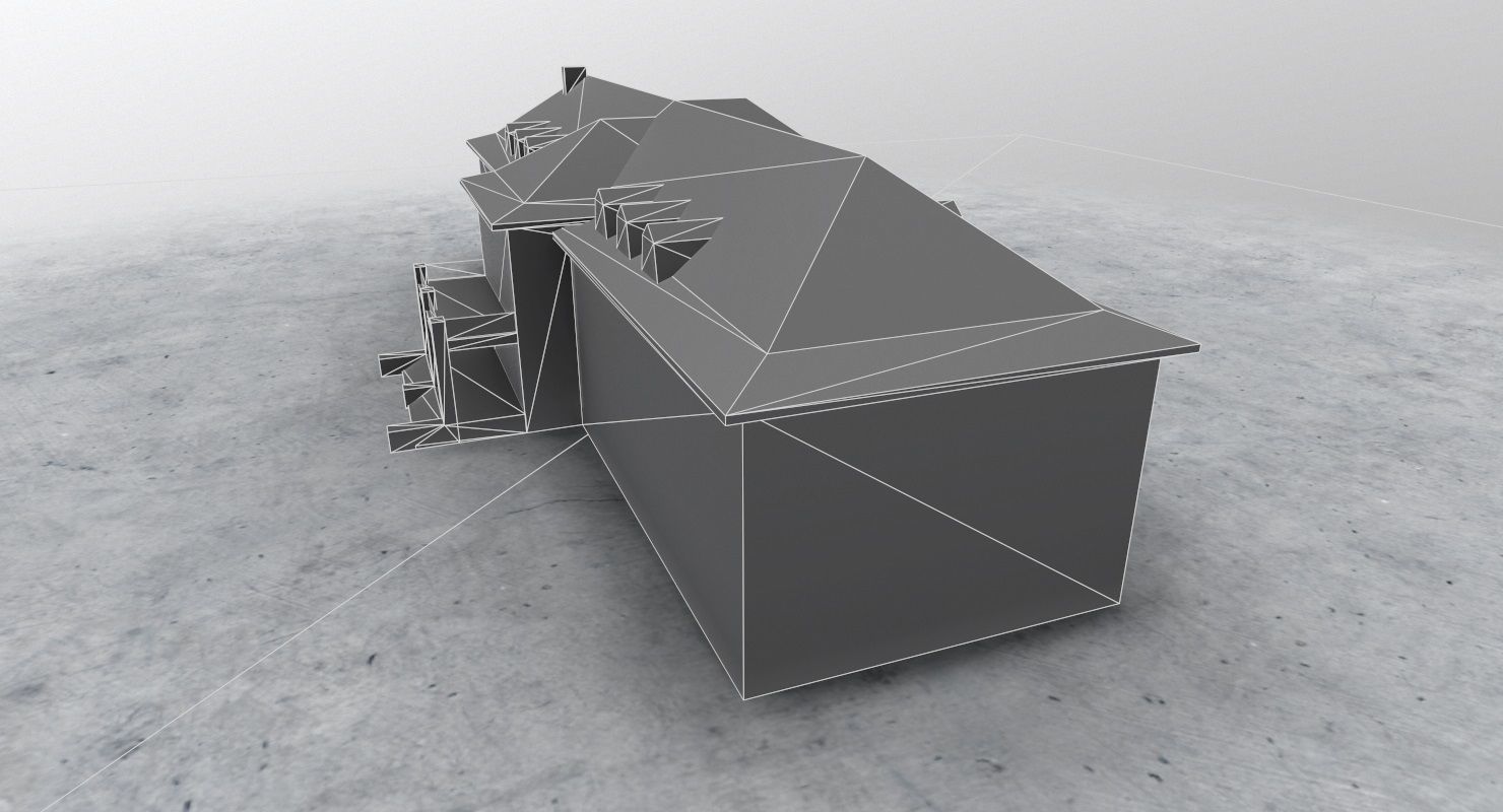 EDDB Old Terminal Low-poly 3D model_7