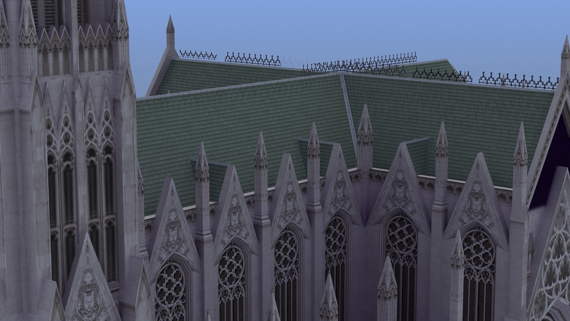 Saint Patricks Cathedral NY 3D model_12