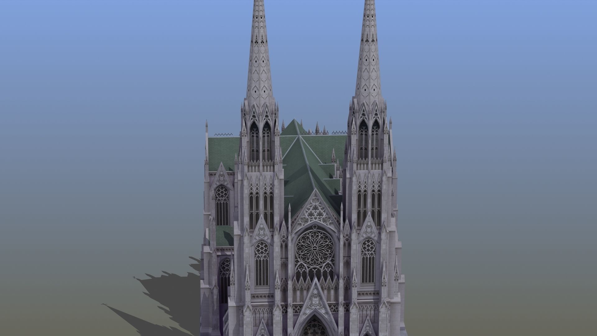 Saint Patricks Cathedral NY 3D model_47
