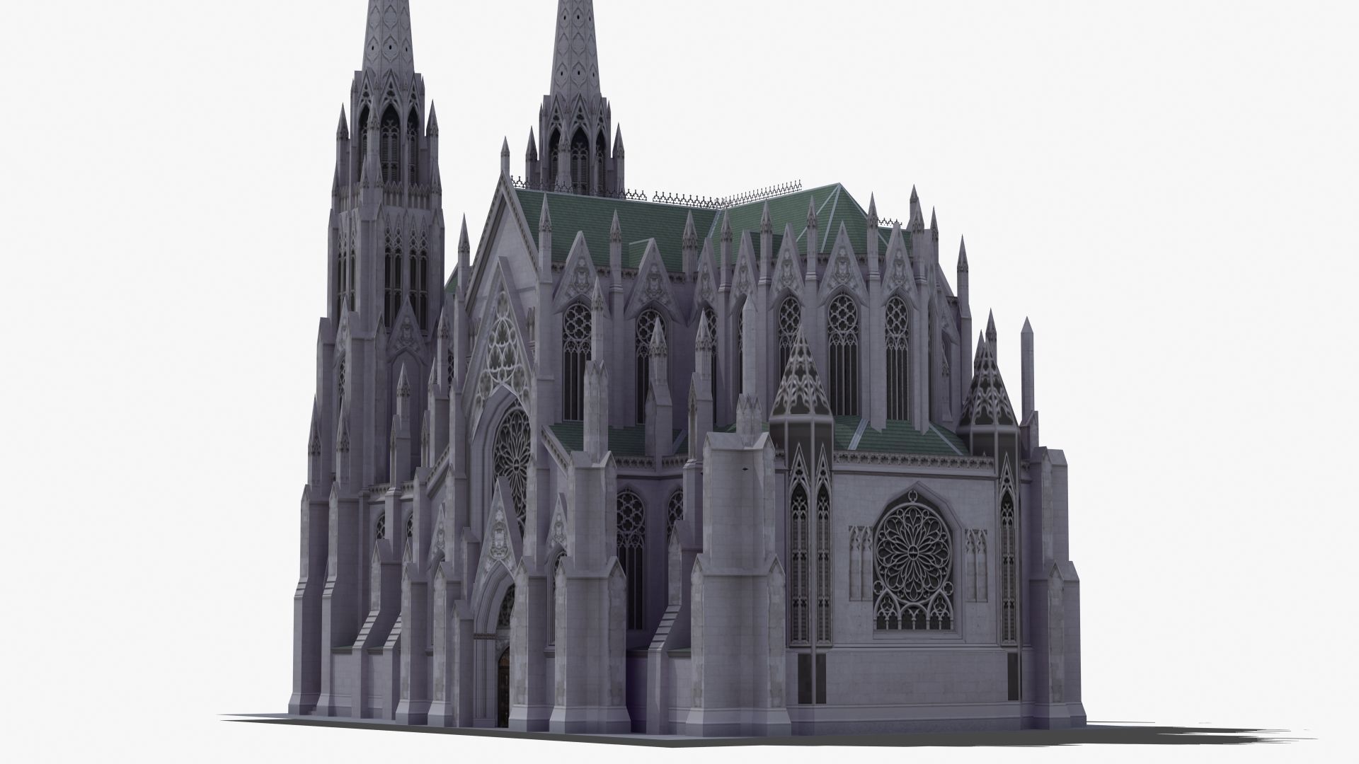 Saint Patricks Cathedral NY 3D model_67