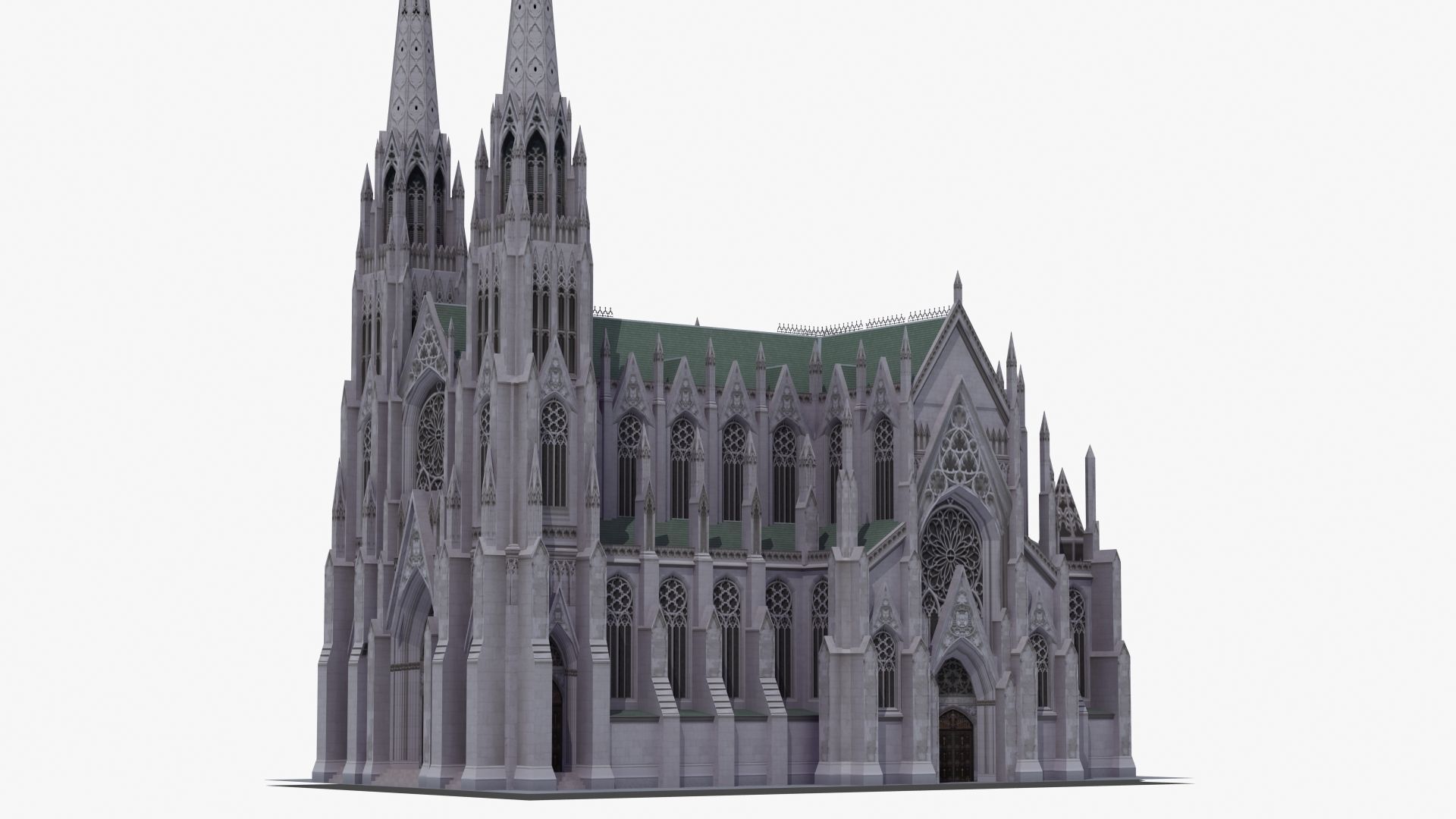 Saint Patricks Cathedral NY 3D model_79