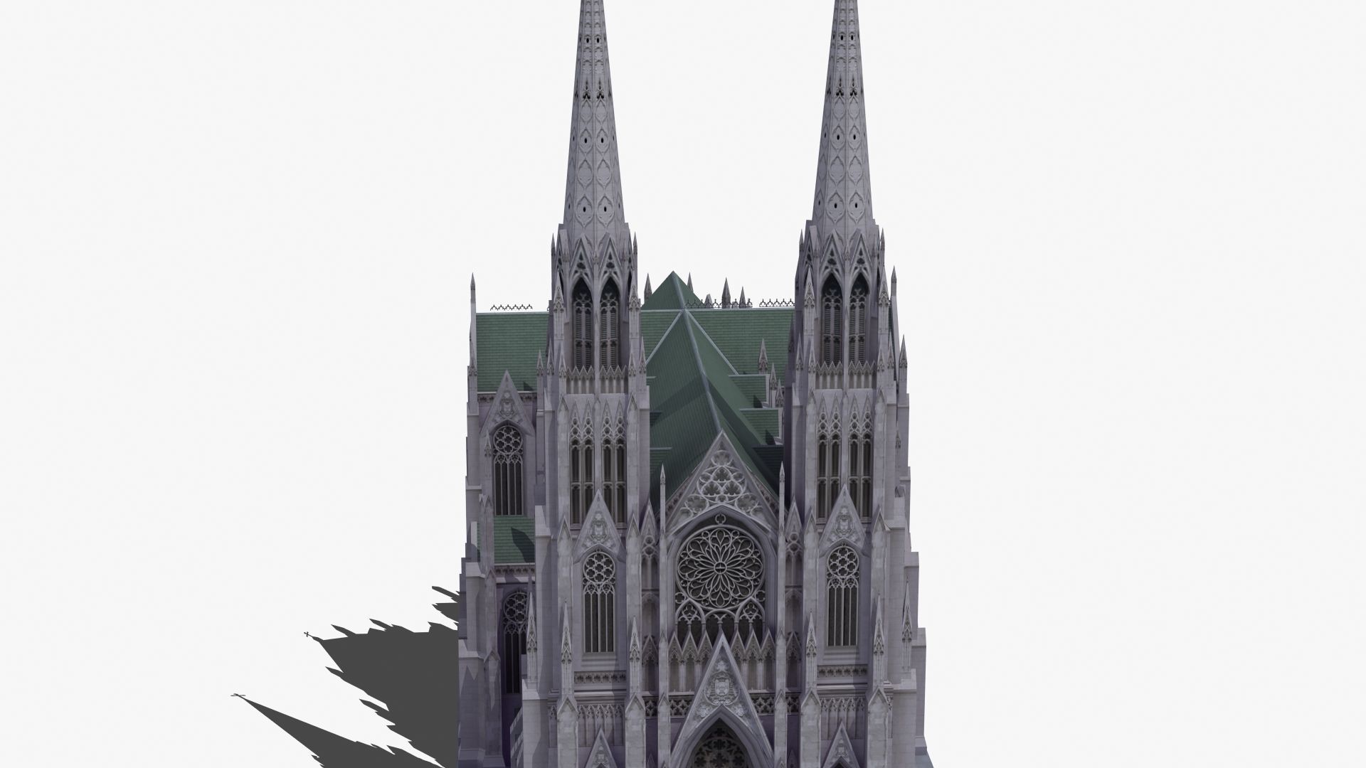 Saint Patricks Cathedral NY 3D model_45