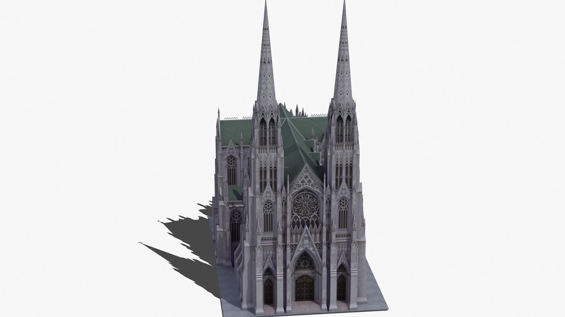 Saint Patricks Cathedral NY 3D model_69