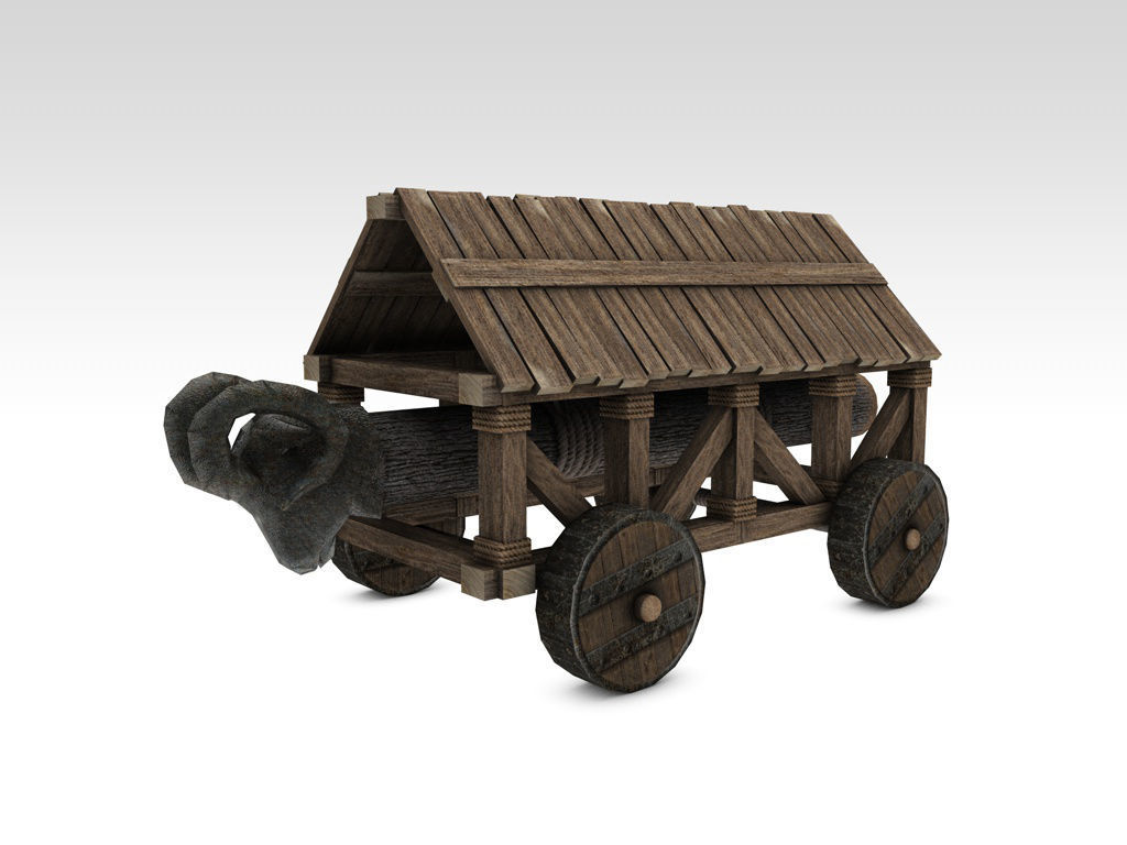 Medieval battering ram