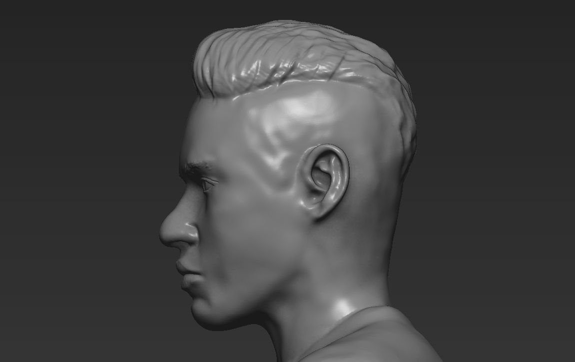 Neymar PSG 3D printing ready stl obj formats 3D print model_21