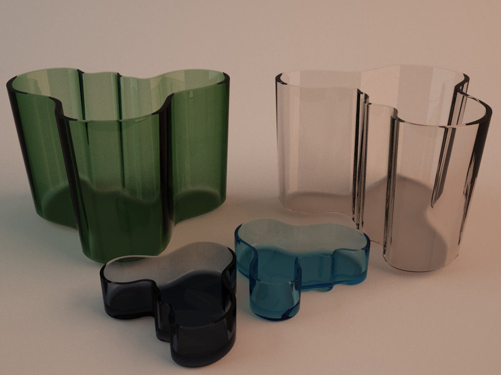Ittala Alvar Aalto Vase 3D model_1