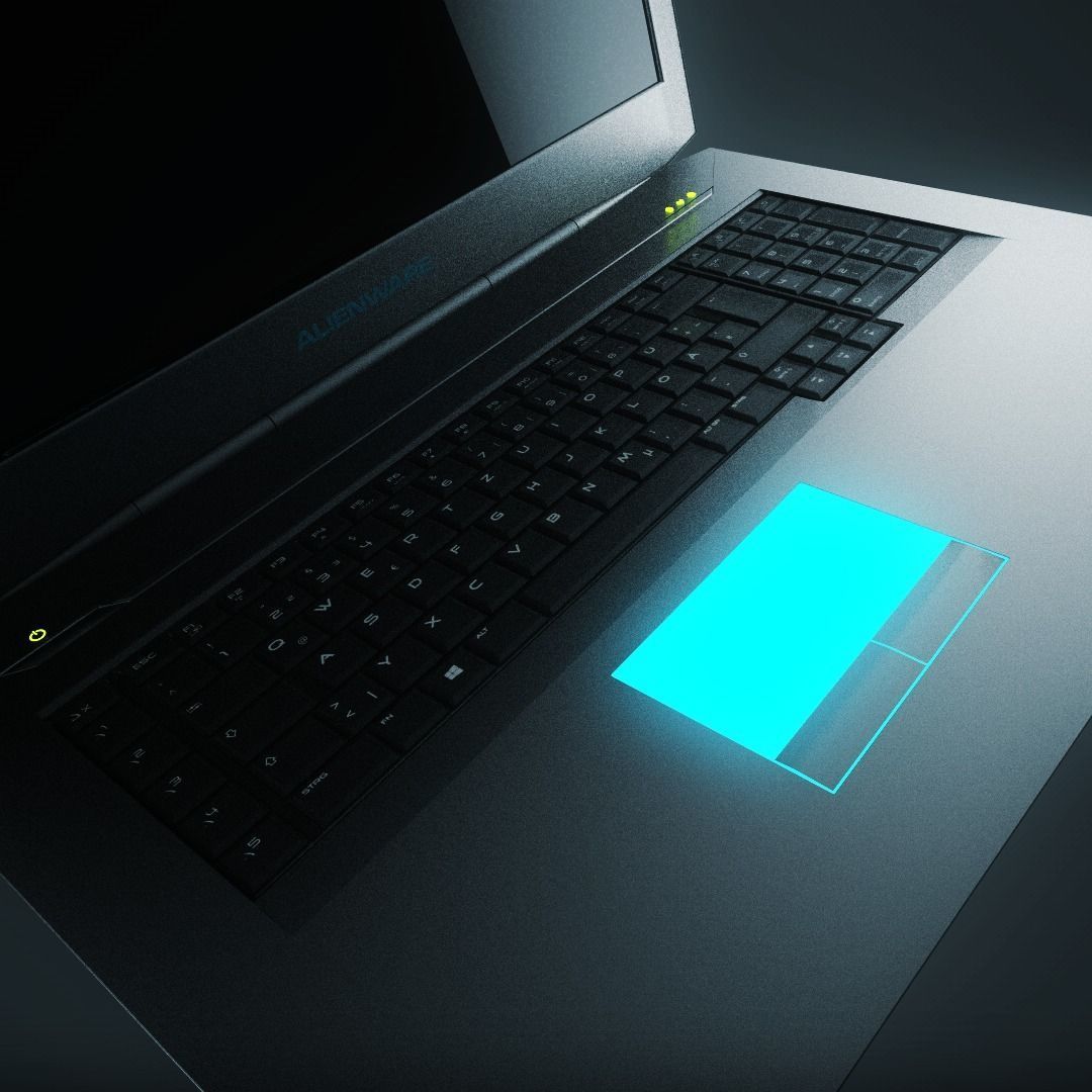 Alienware 18  3D model_2