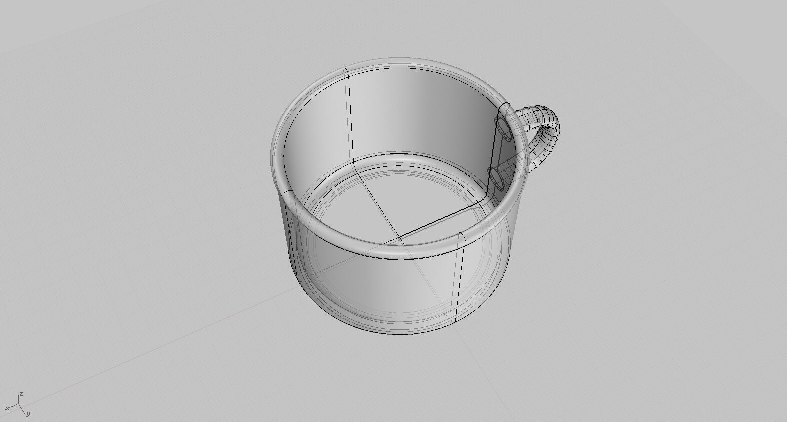 Coffee mug 3D model_6