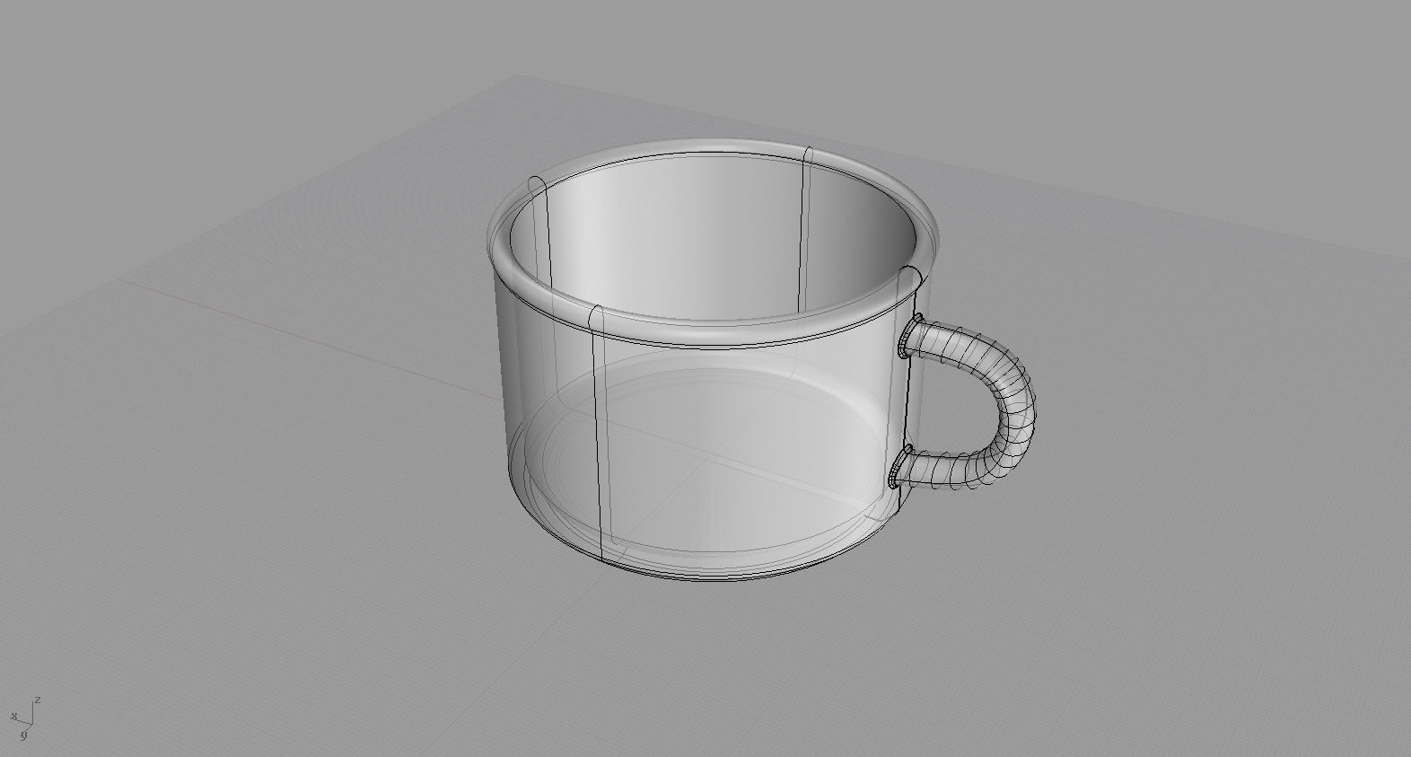Coffee mug 3D model_8