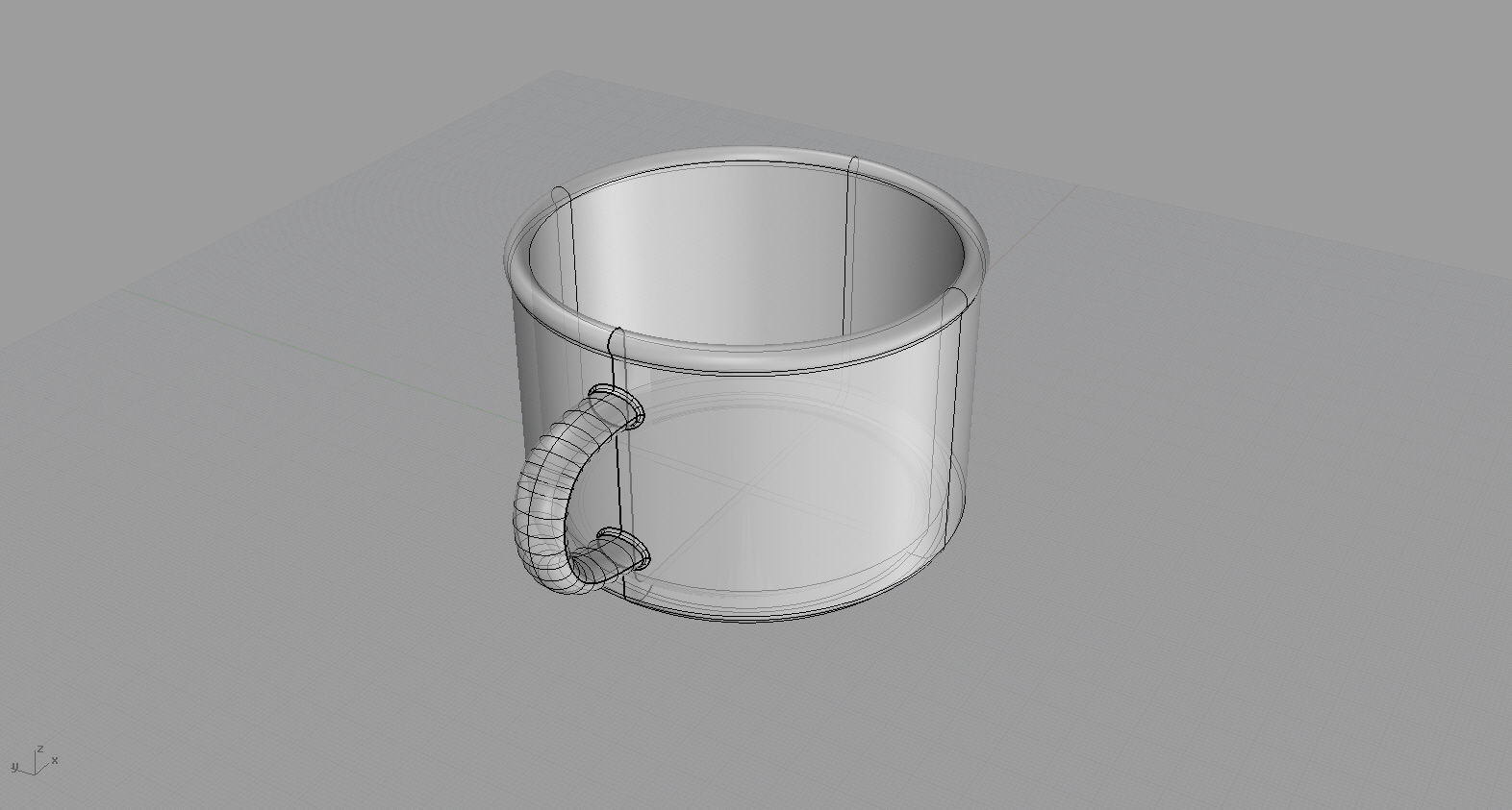 Coffee mug 3D model_7