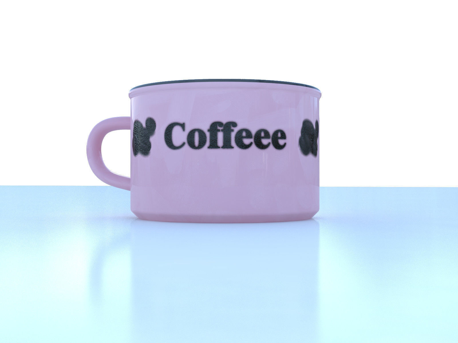 Coffee mug 3D model_4
