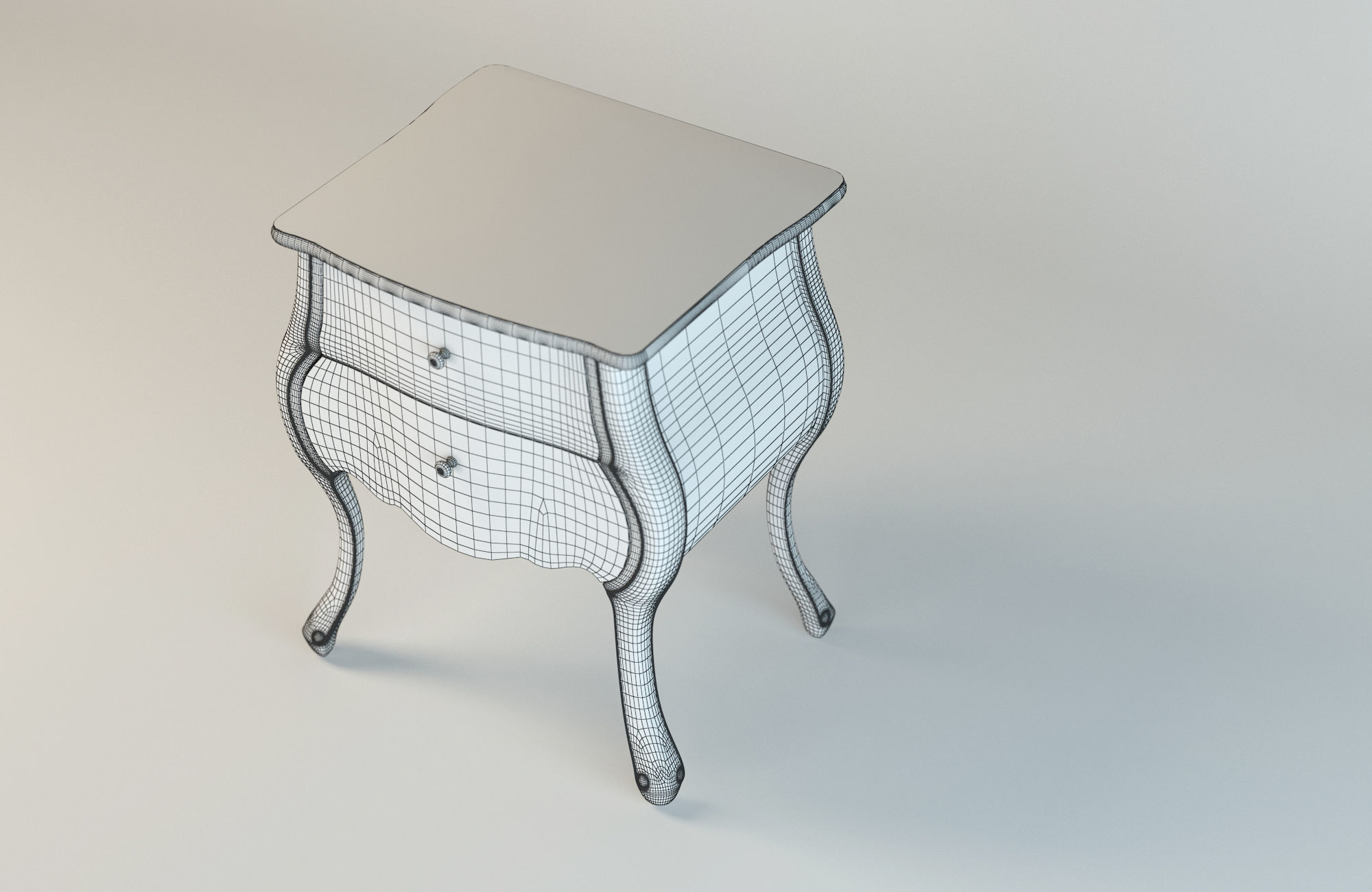 Commode Iceberg 3D model_10