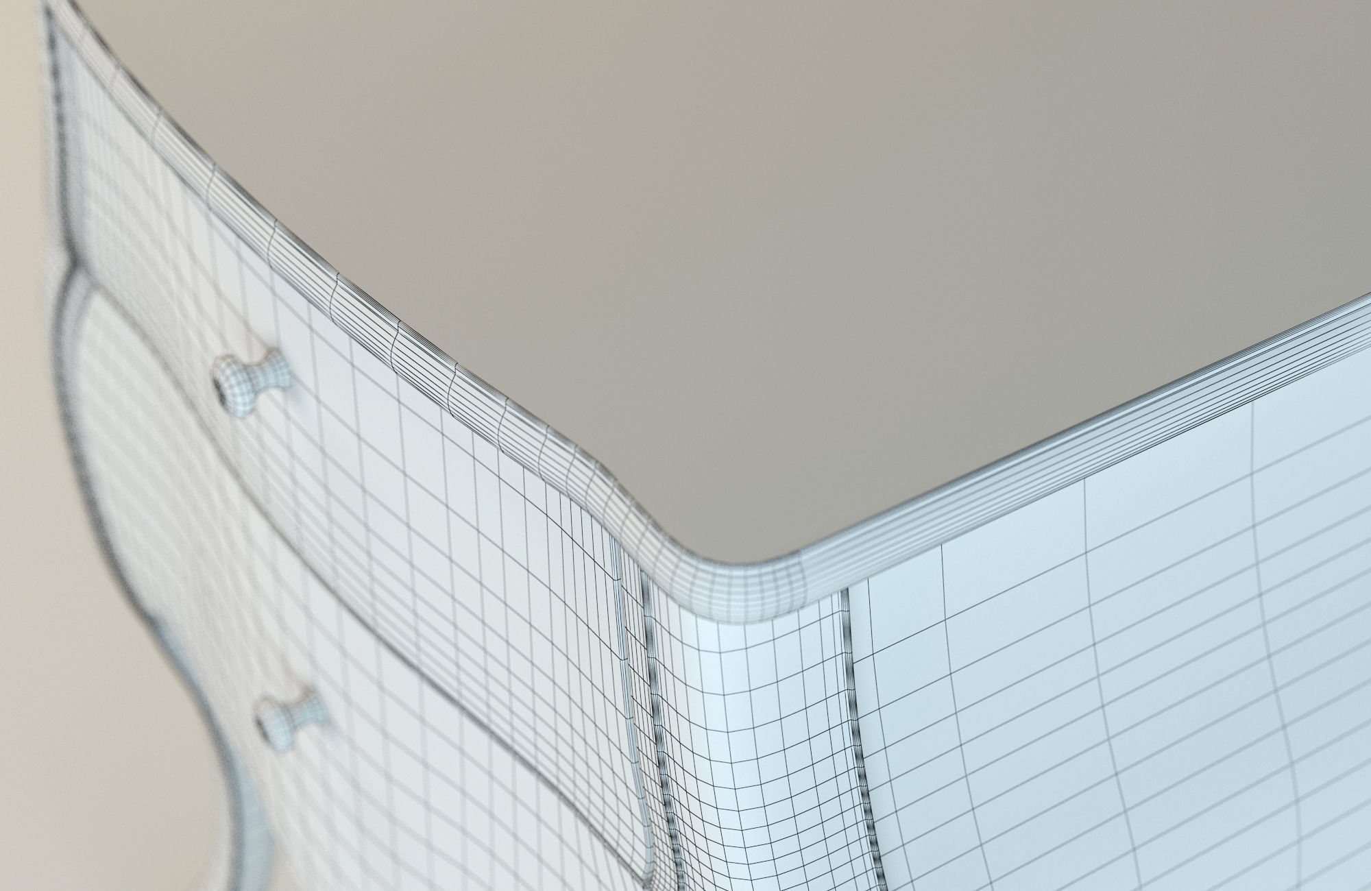 Commode Iceberg 3D model_7