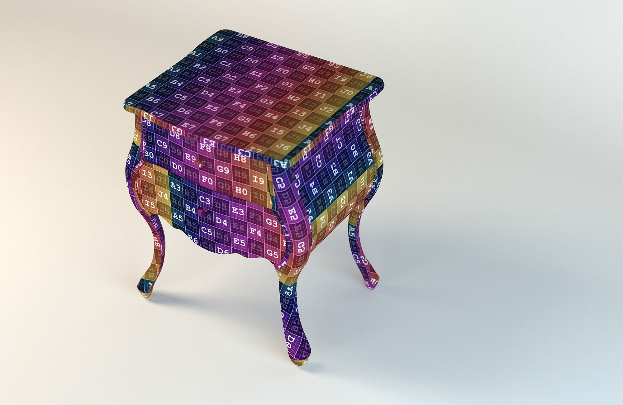 Commode Iceberg 3D model_9