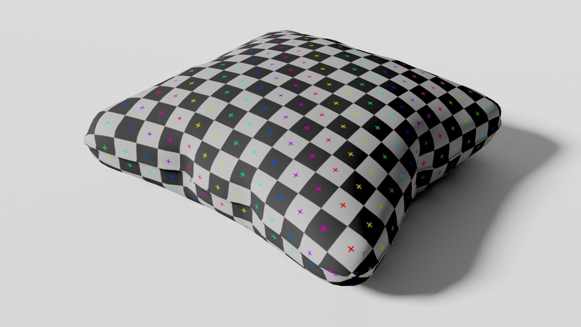 Pillow Pack with Textures Free 3D model_2