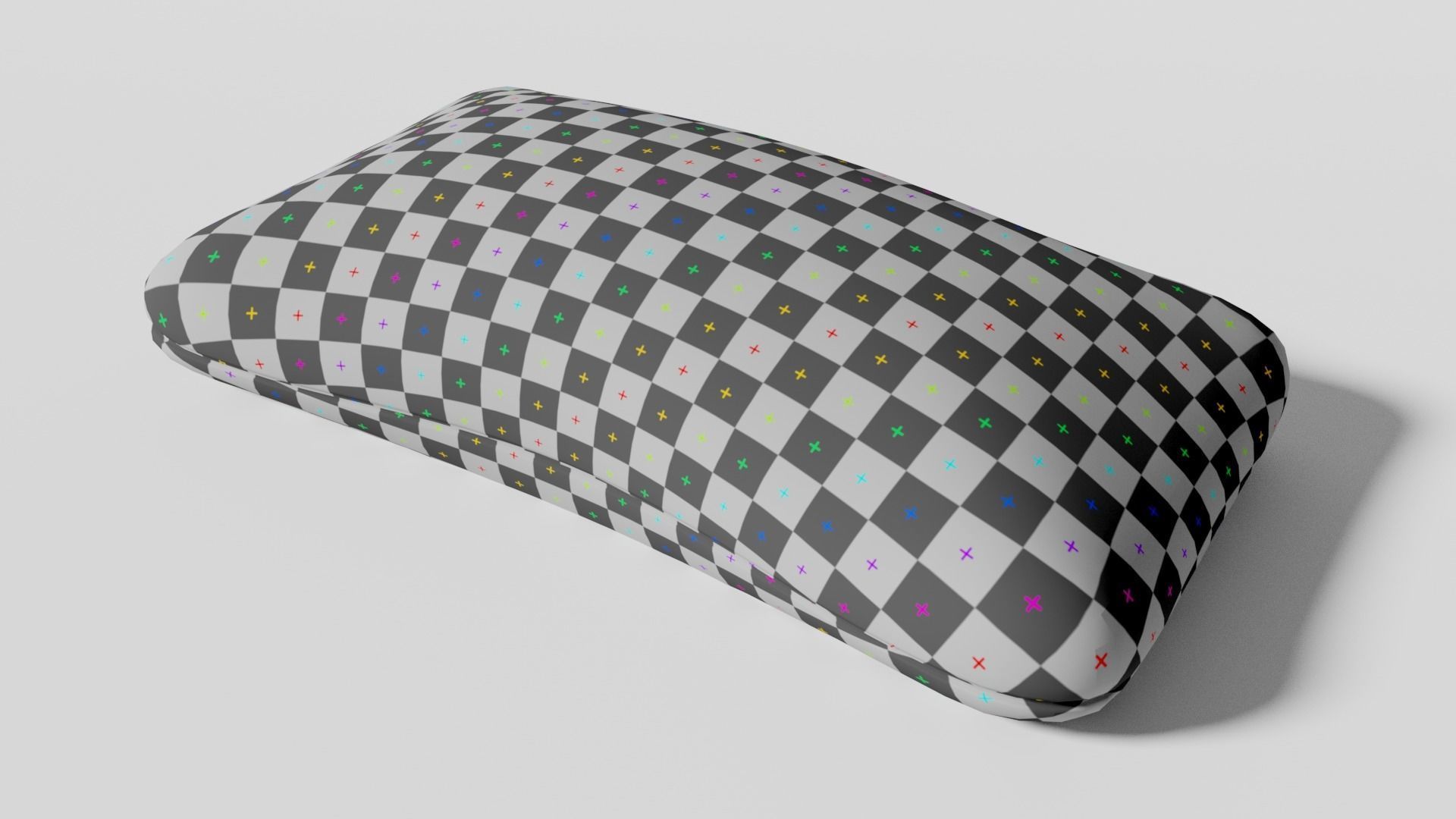 Pillow Pack with Textures Free 3D model_8