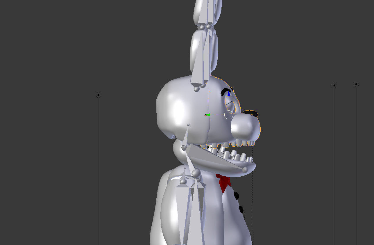 Unwithered Bonnie 3D model_3