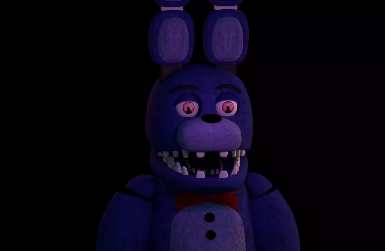 Unwithered Bonnie 3D model_0
