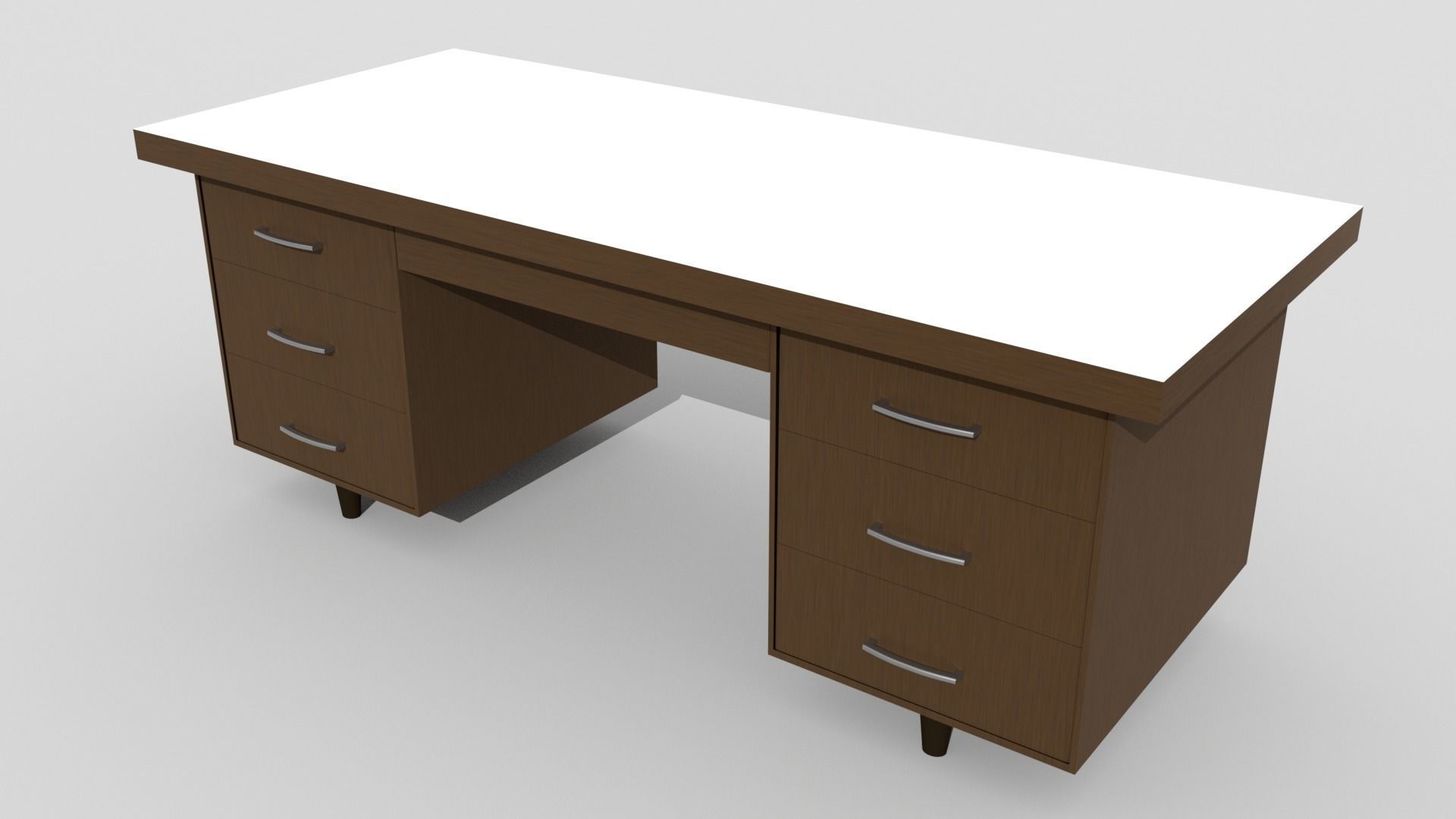 Bedroom Furniture Asset Pack Low-poly 3D model_11