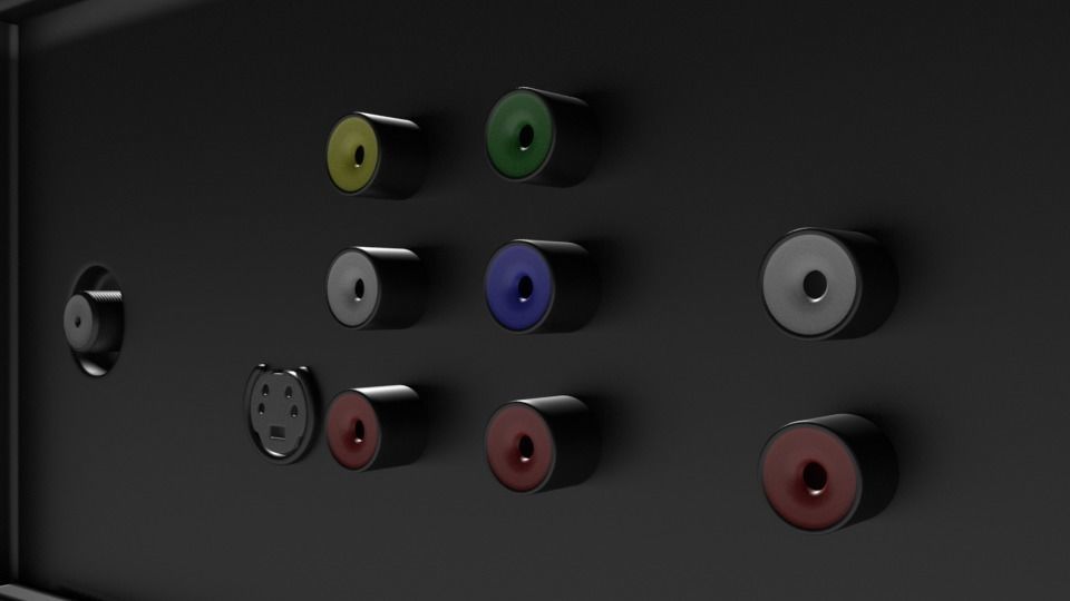 Bedroom Furniture Asset Pack Low-poly 3D model_36