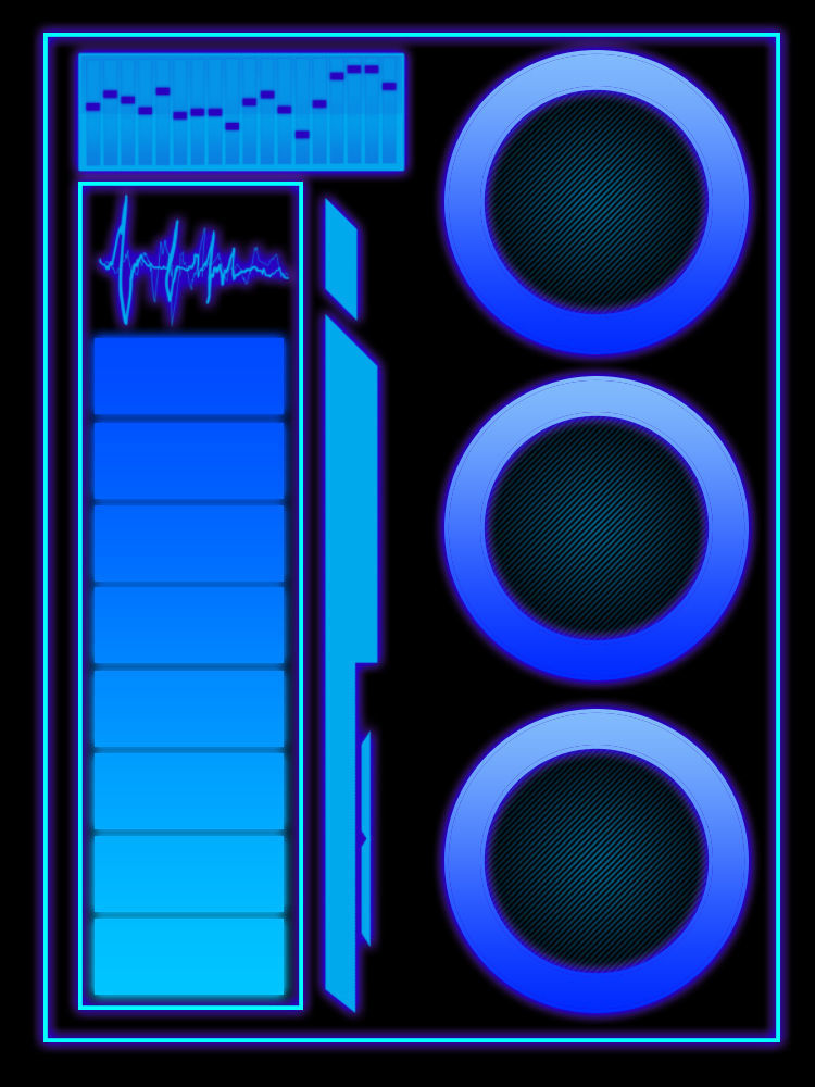 Futuristic Car 3D model_9