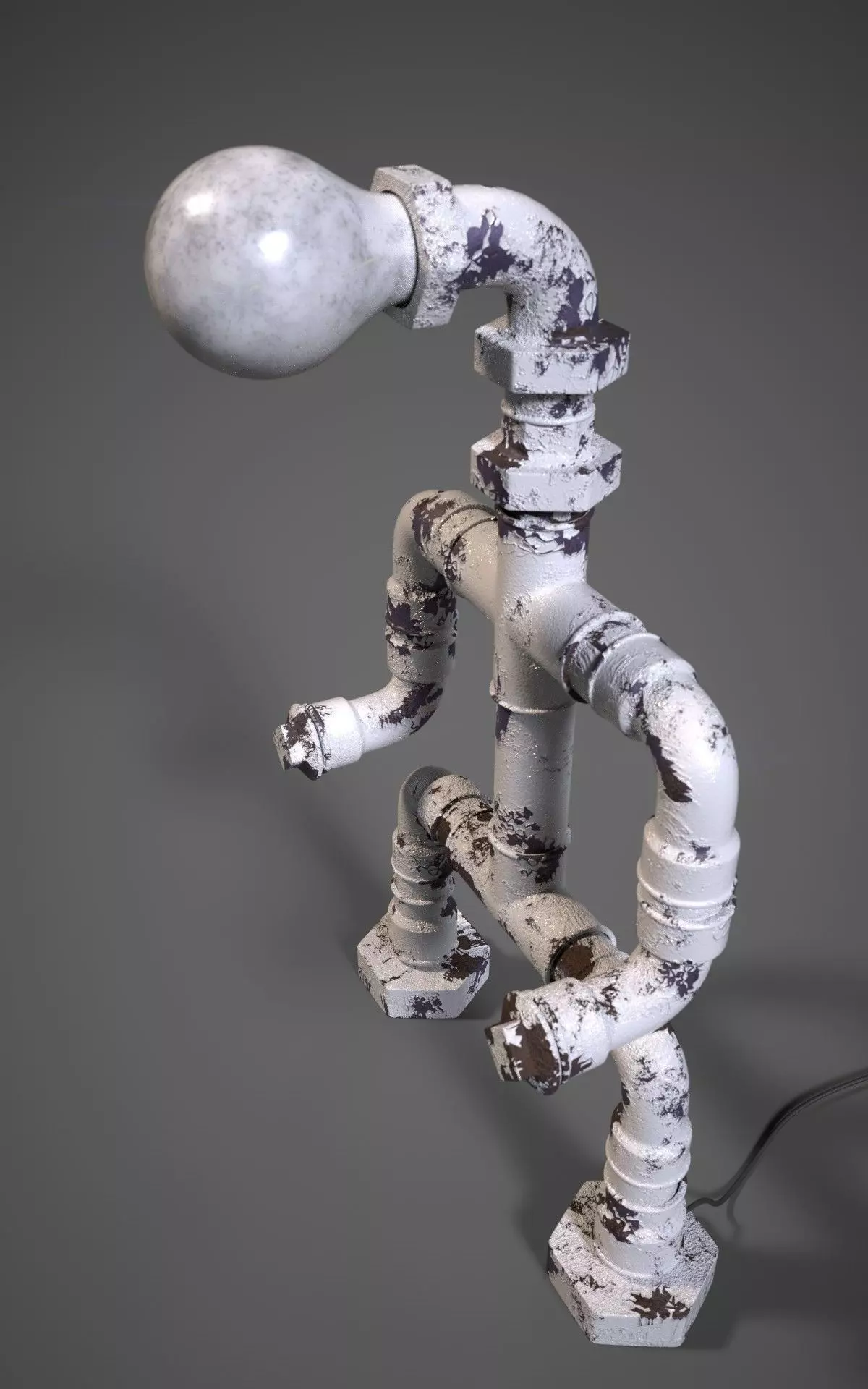 Lamp Man Free 3D model_0