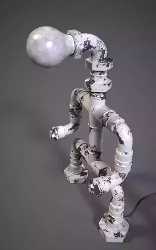 Lamp Man Free 3D model