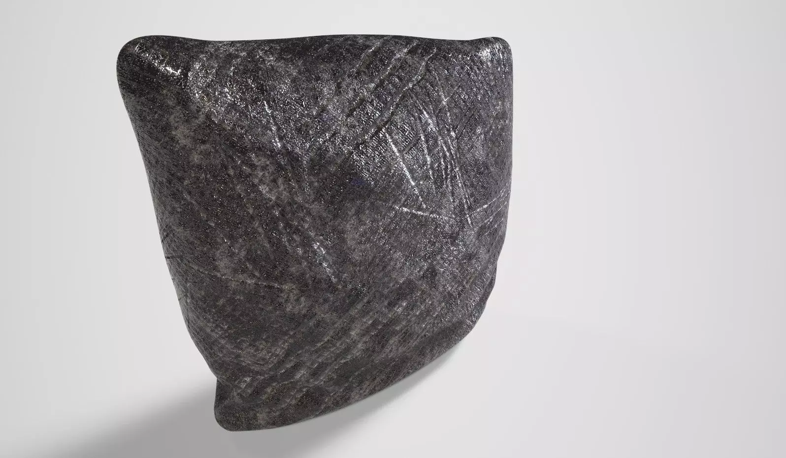 pillow stone sculpture Free 3D model_0