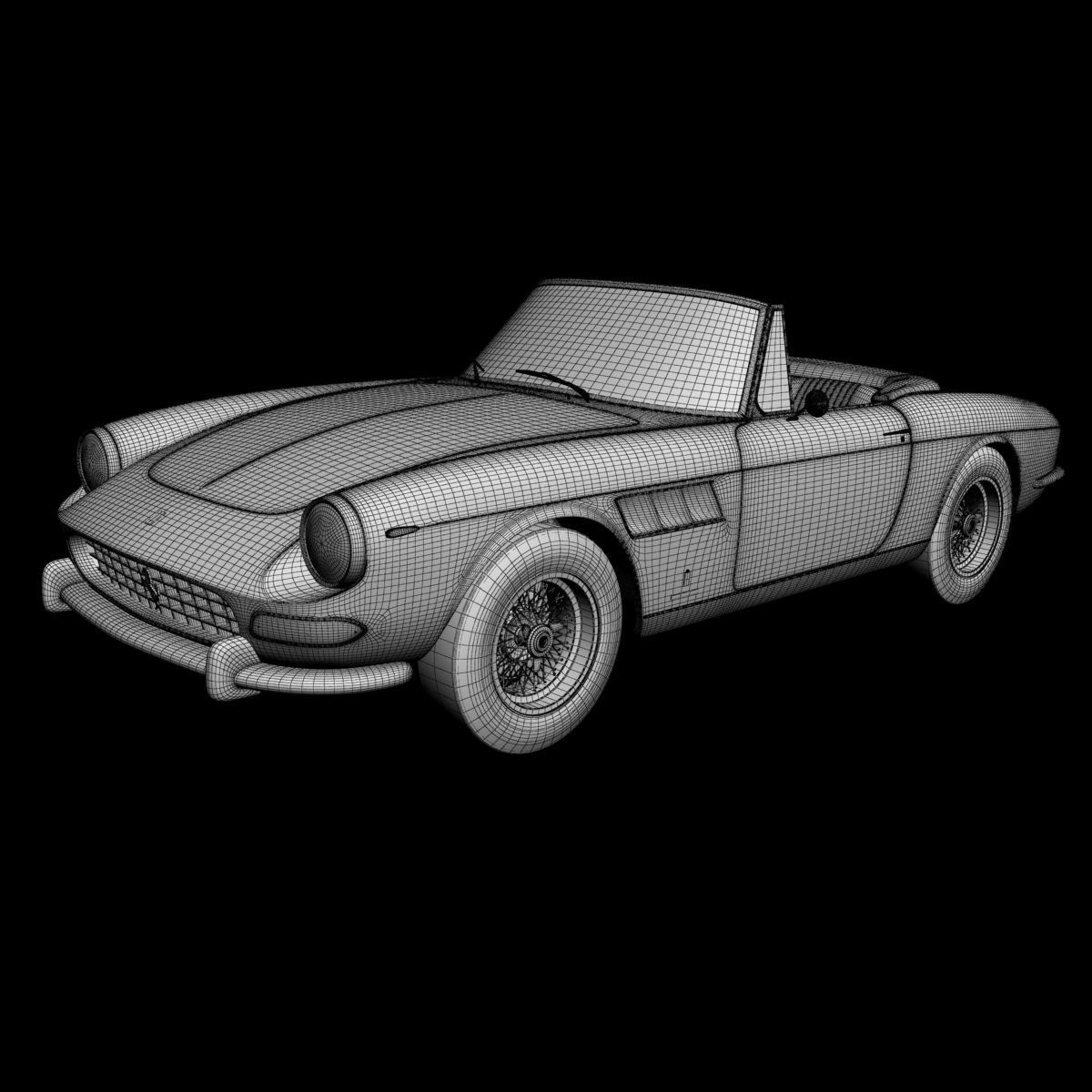 Ferrari 275 GTS 3D model_14