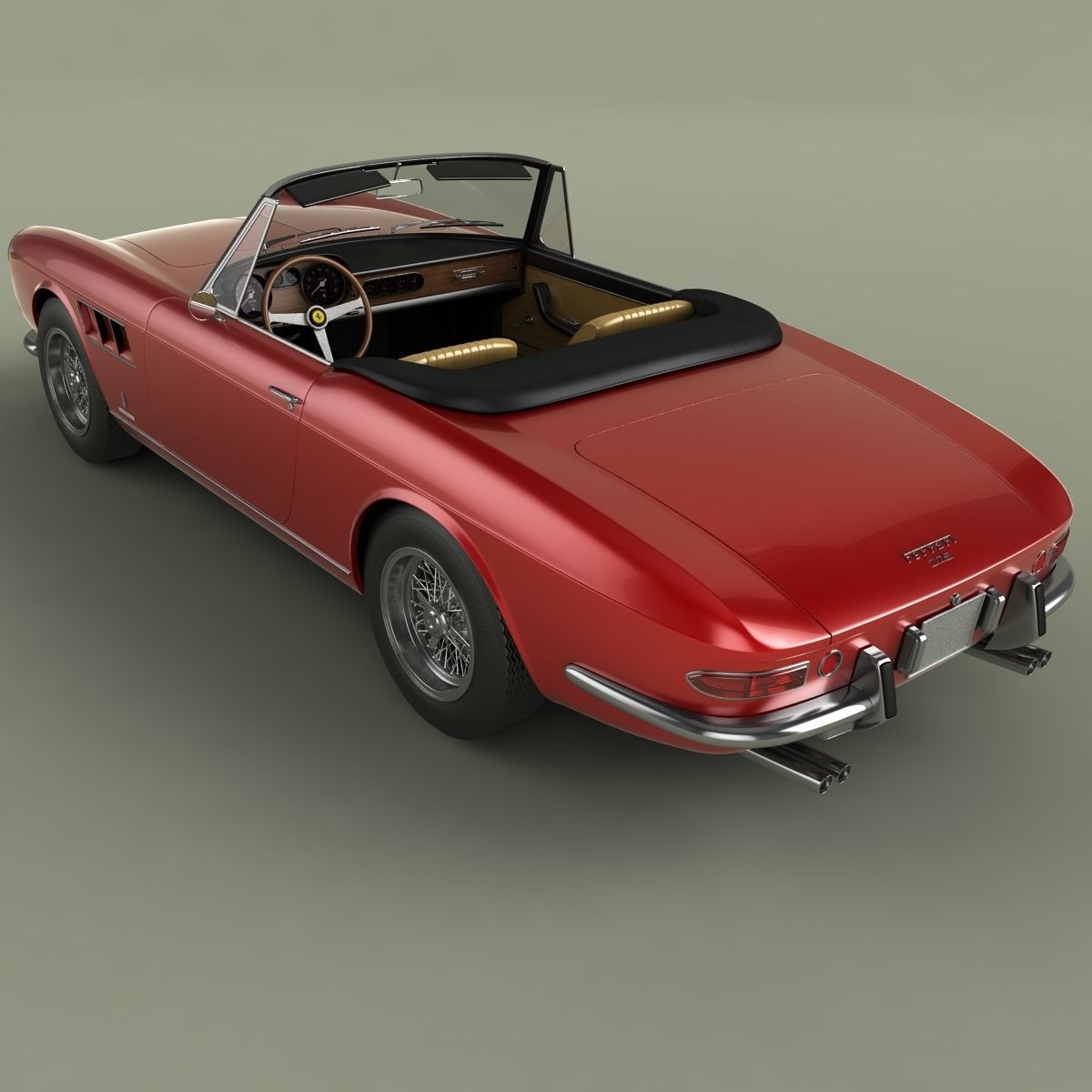 Ferrari 275 GTS 3D model_7