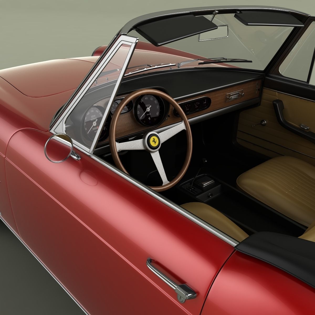 Ferrari 275 GTS 3D model_8