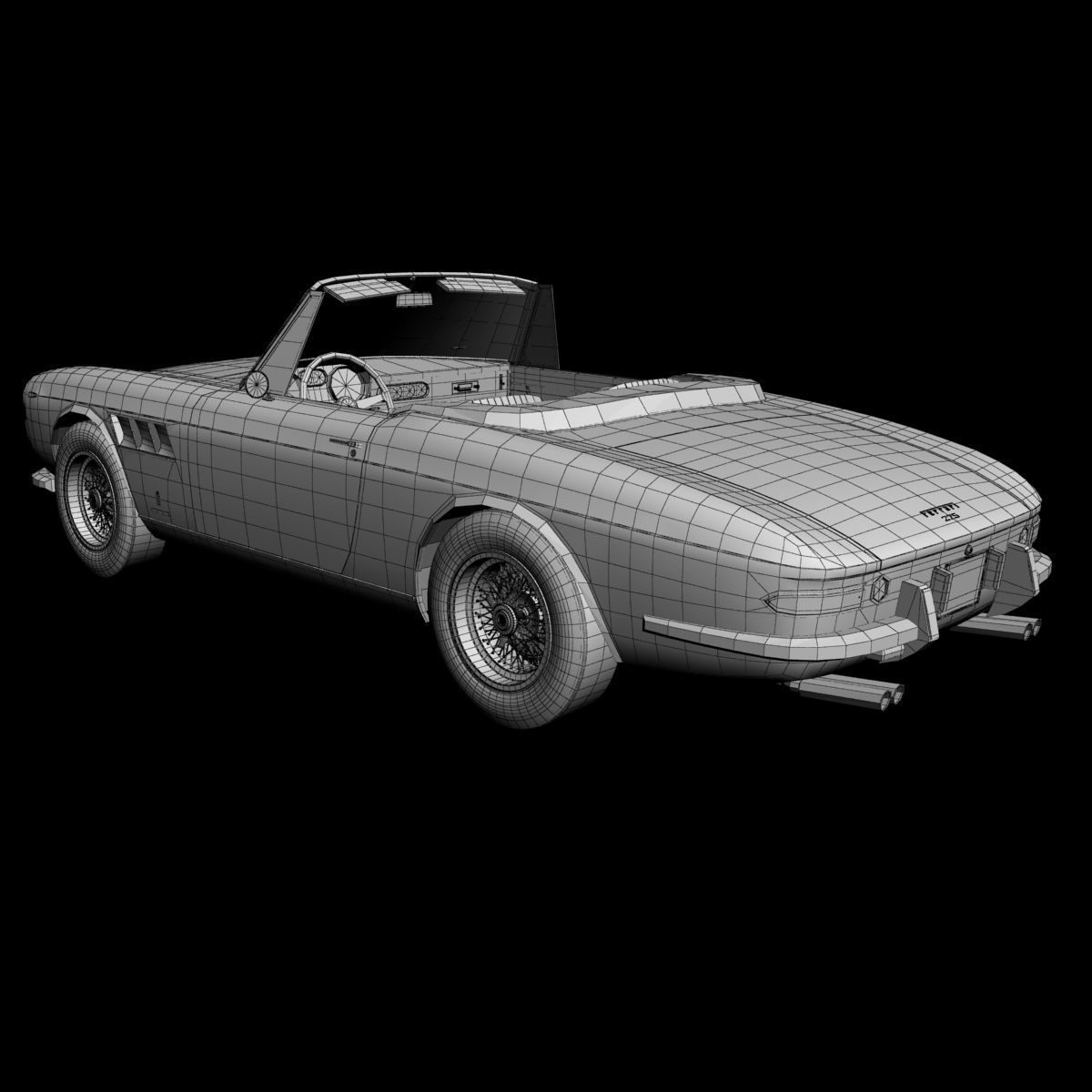 Ferrari 275 GTS 3D model_15