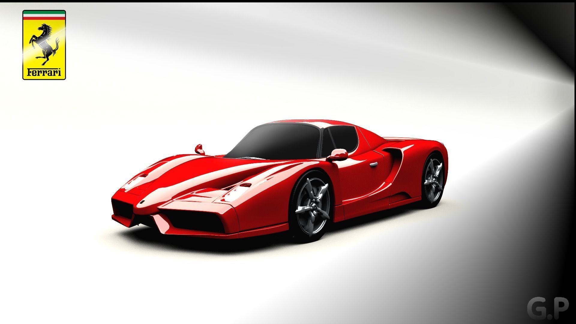 Ferrari Enzo  3D model_1