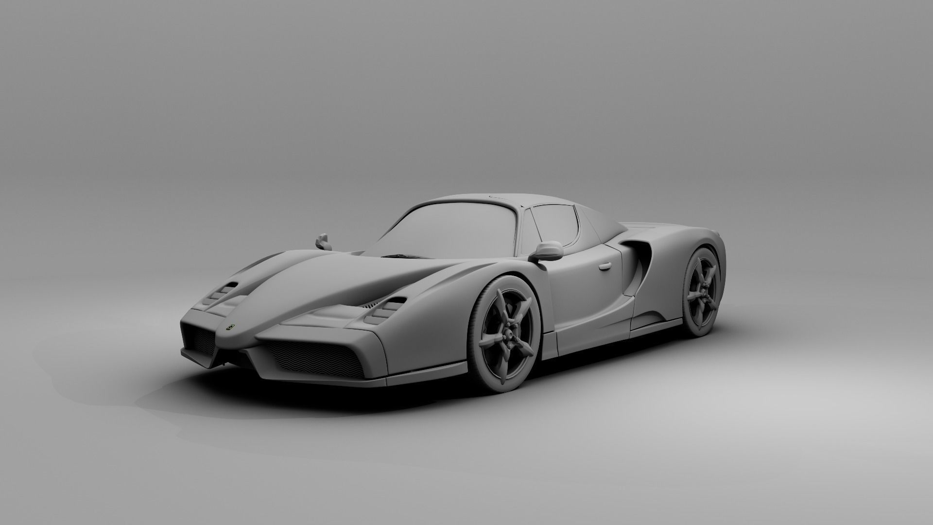 Ferrari Enzo  3D model_6