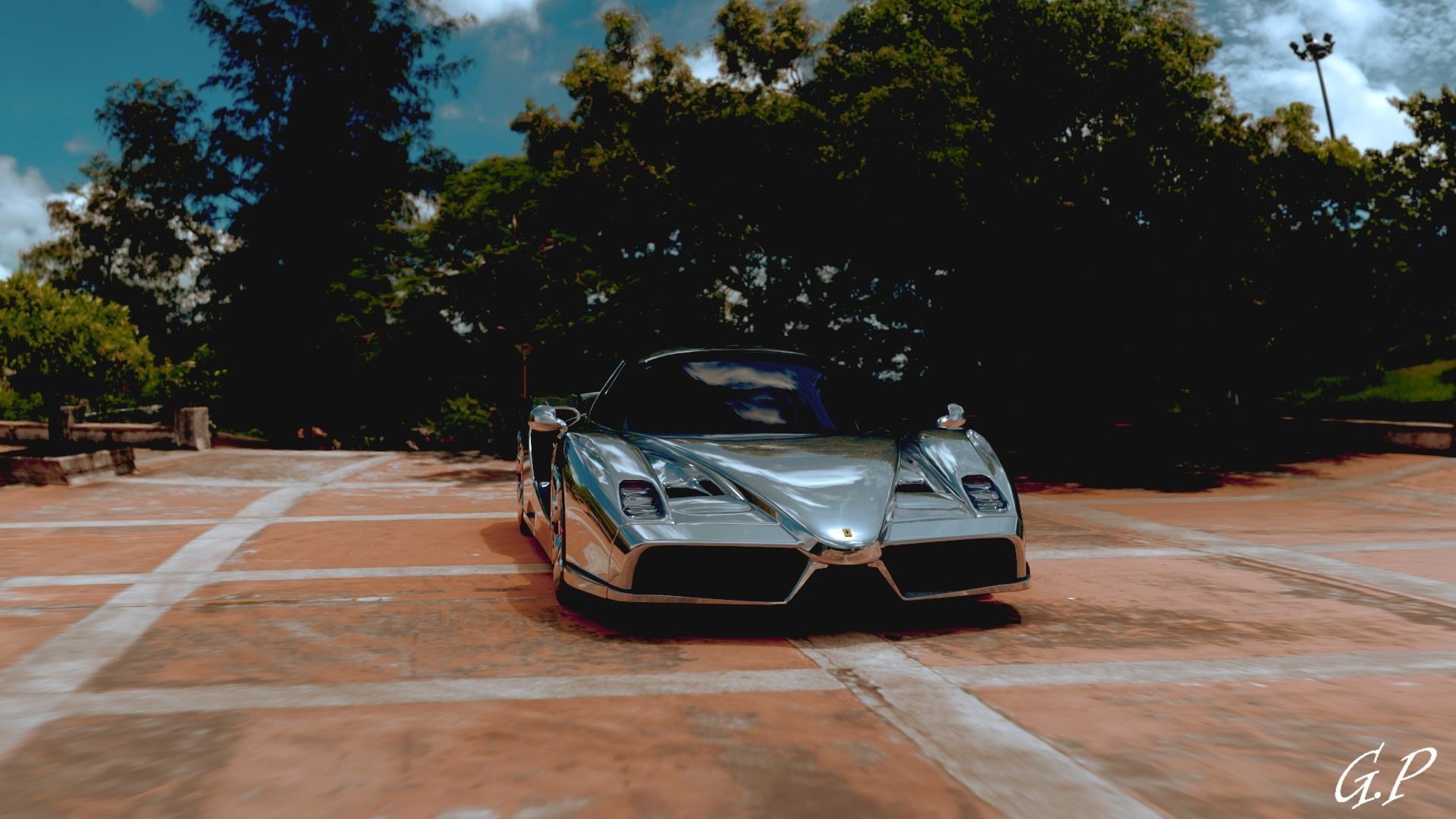 Ferrari Enzo  3D model_4