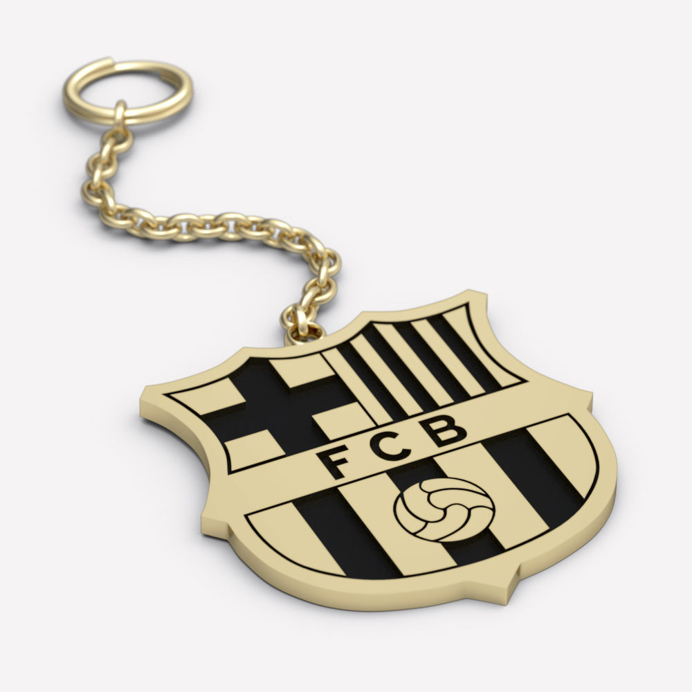 Pendant Barcelona 3D print model_1