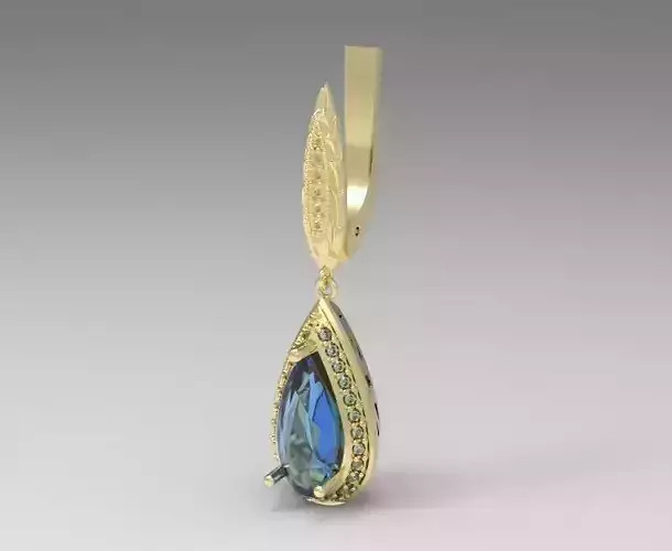 Earring Teardrop