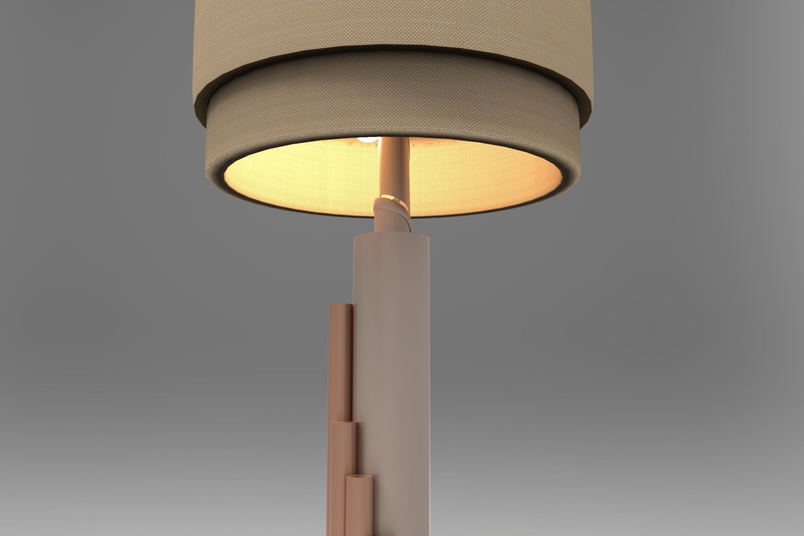 Modern Lamp 3D model_2