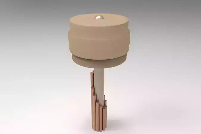 Modern Lamp 3D model
