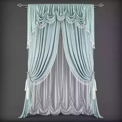 Curtain 3D model 351