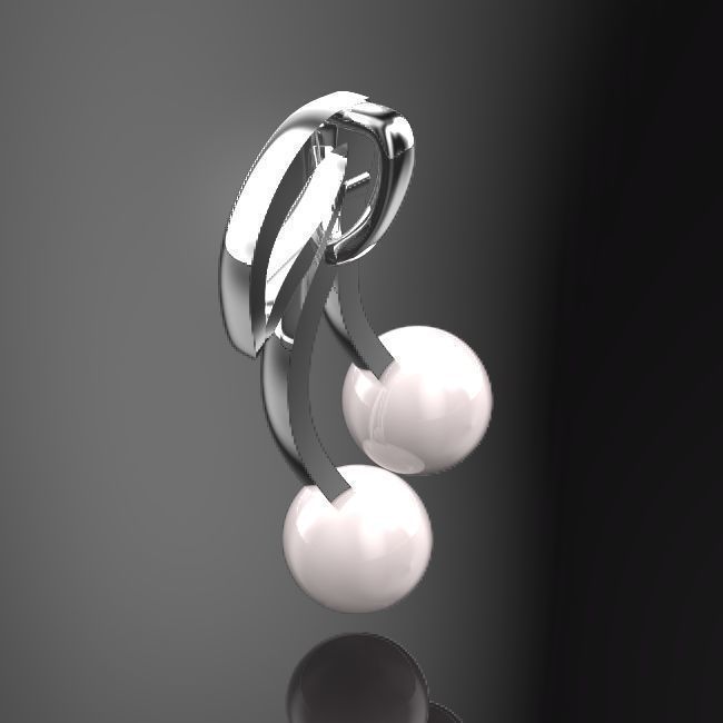 The cherry season   pendant parts 3D print model_3