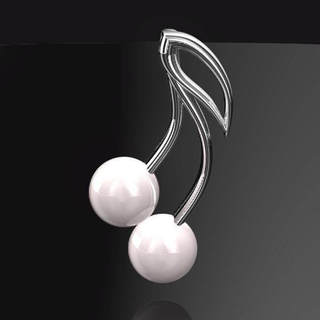 The cherry season   pendant parts 3D print model_1