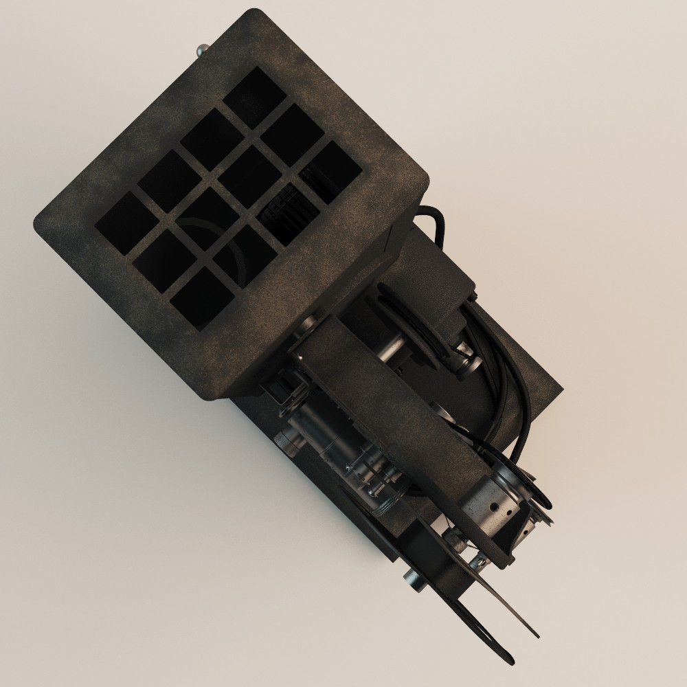 Kodak 8mm Projector 3D model_10