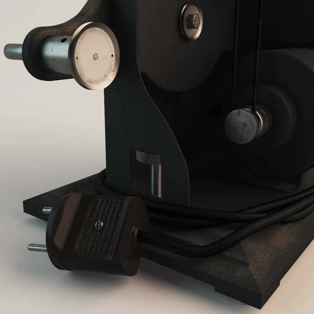 Kodak 8mm Projector 3D model_12