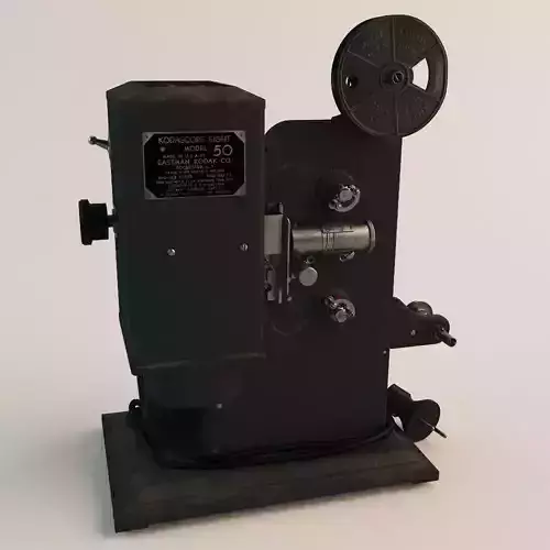 Kodak 8mm Projector 3D model