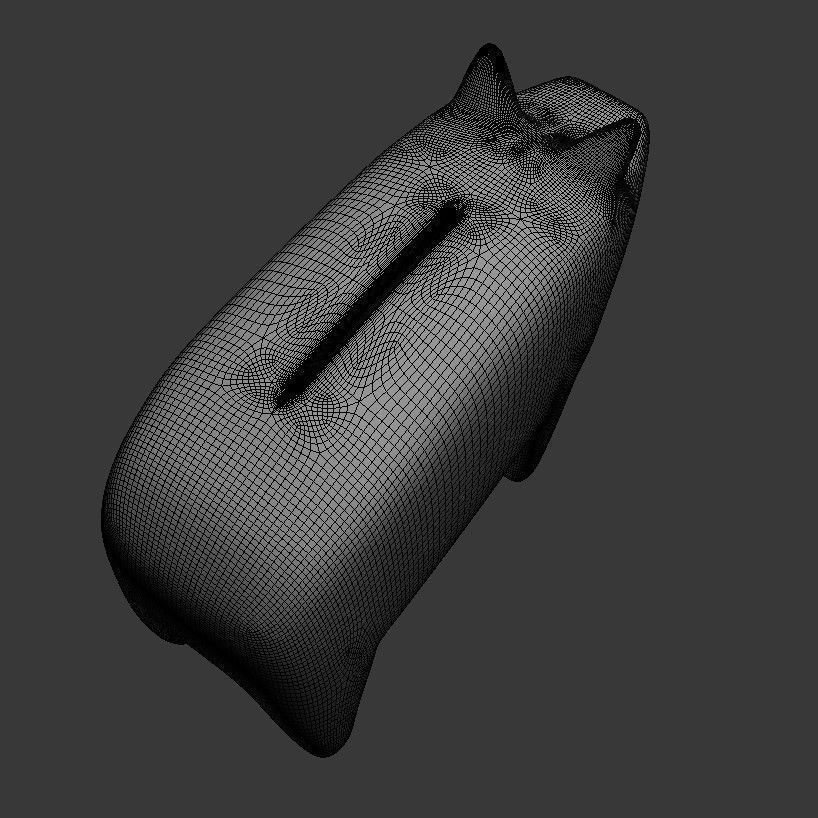 Money Bank 3D model_5
