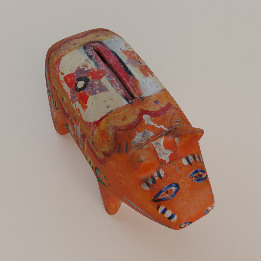 Money Bank 3D model_3